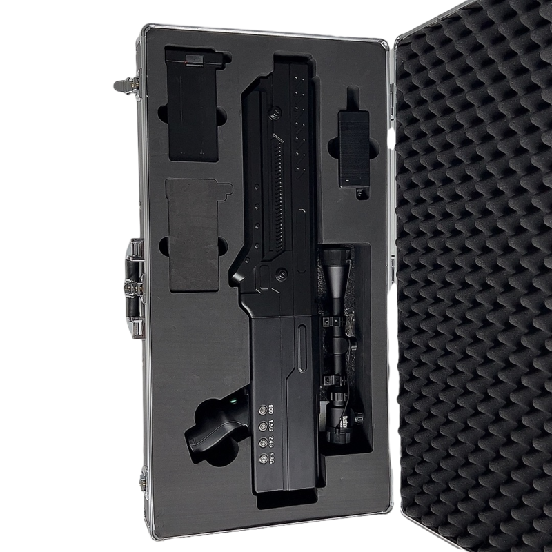  酒泉手持便携式枪型低空防御反制四通道B型