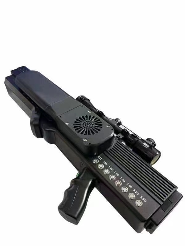  酒泉手持便携式枪型低空防御反制八通道